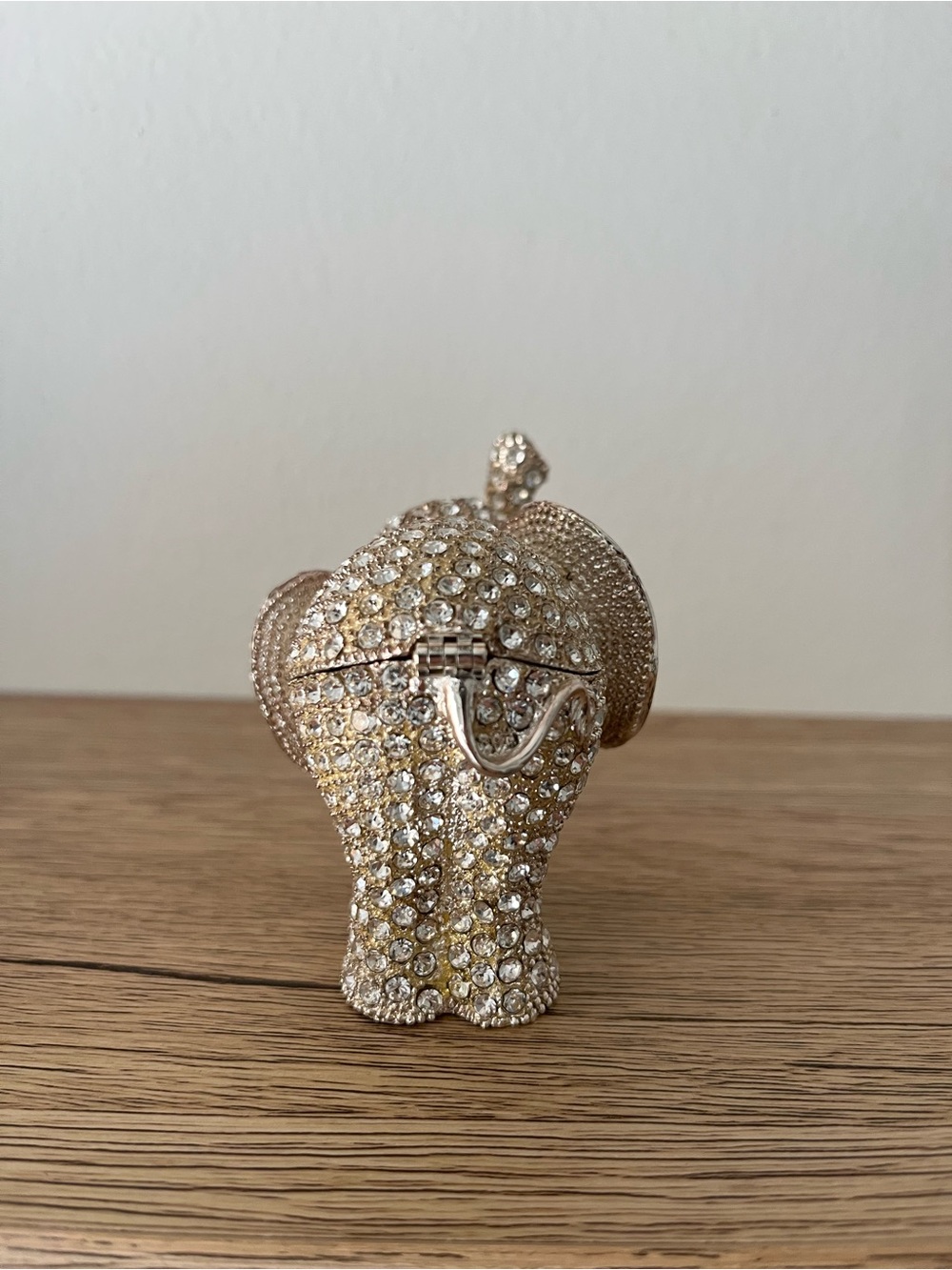 Crystal Rhinestones Elephant Jewellery box - Picture 5 of 7